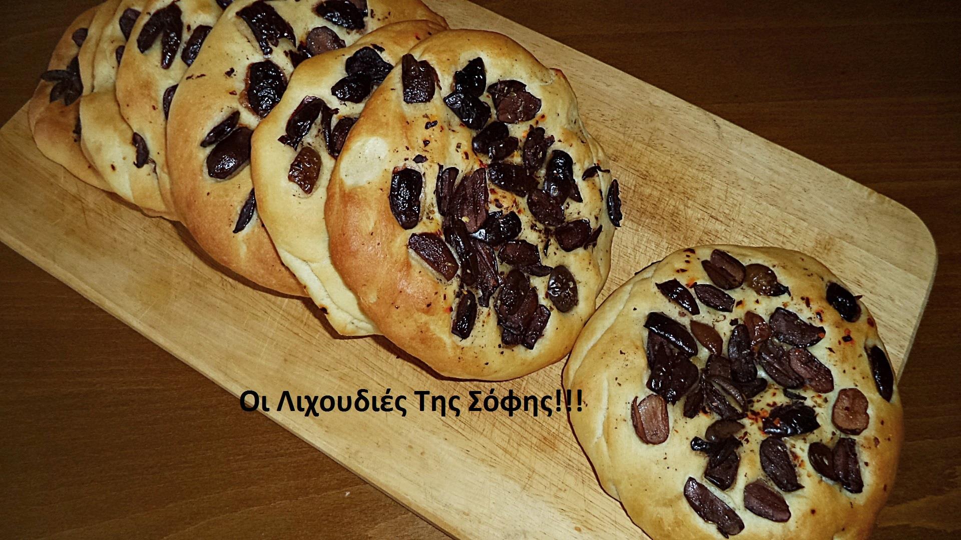 ελιόψωμα-συνταγή-