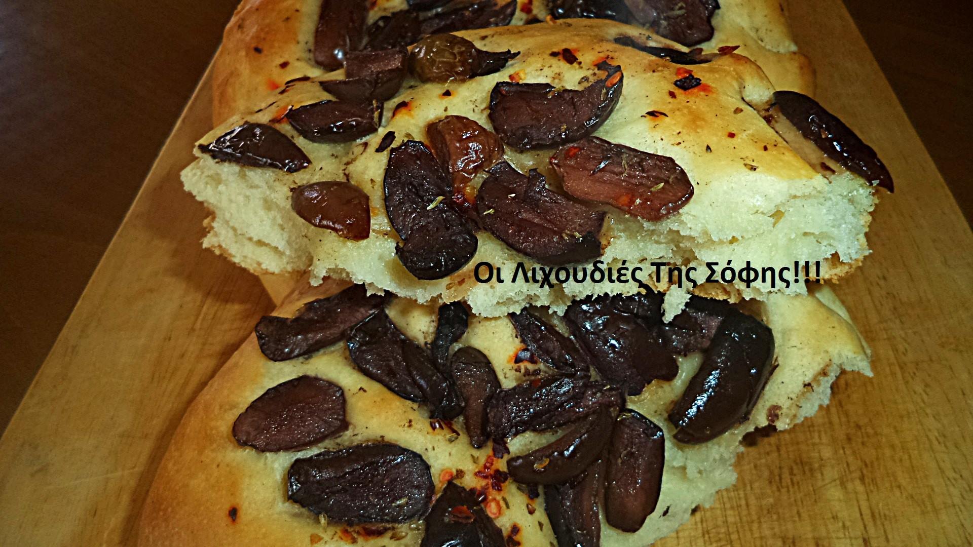 ελιόψωμα-συνταγή-