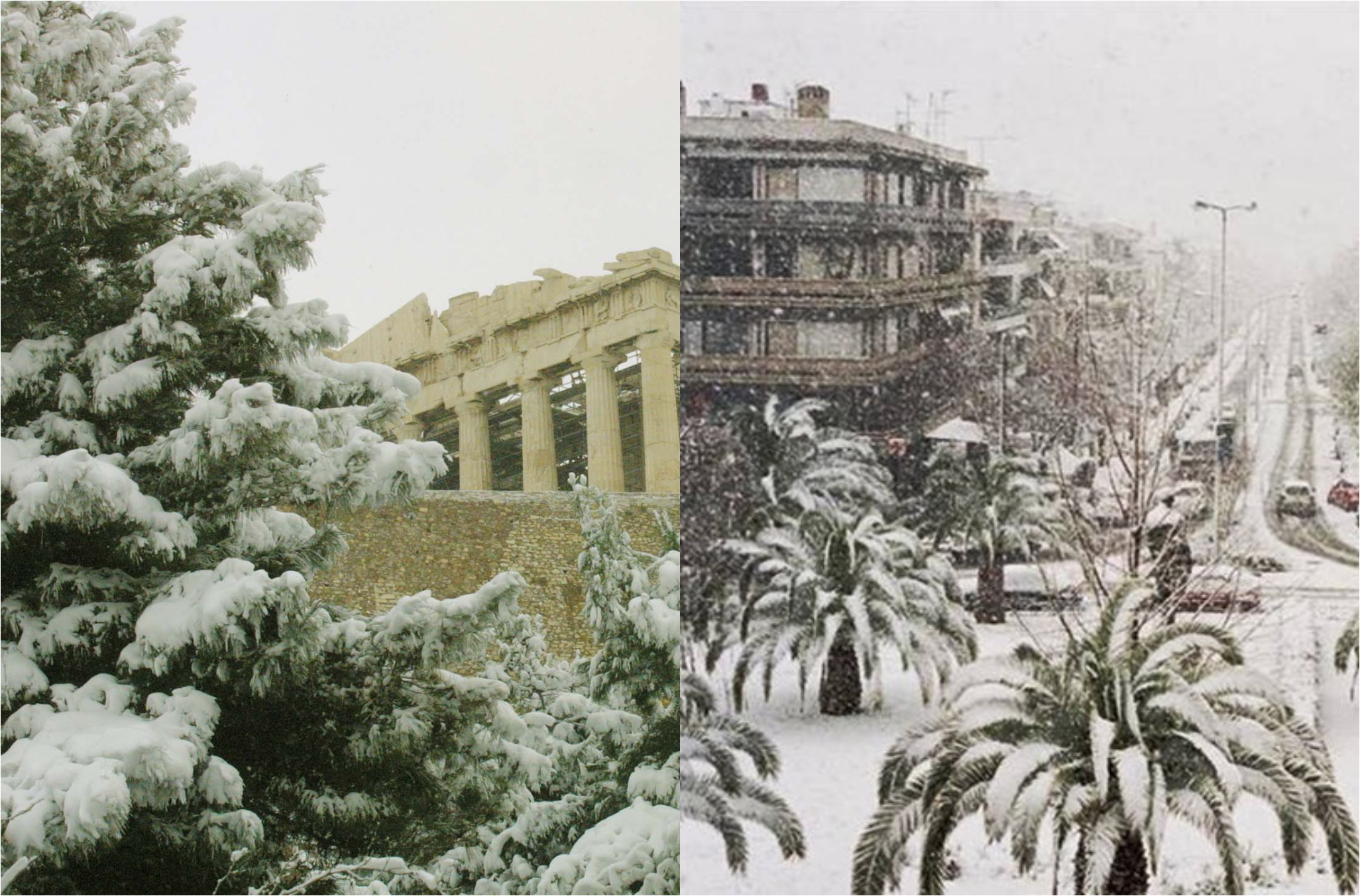 Η Τσικνοπέμπτη του χιονιά: Όταν το χιόνι είχε θάψει την Αθήνα 