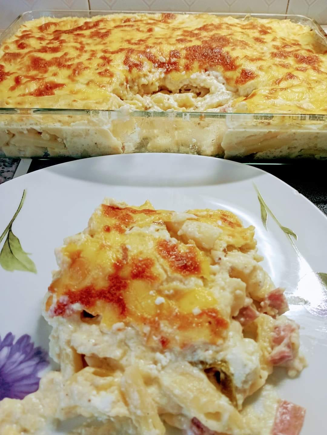 πένες-με-μοτσαρέλα-και-μπεσαμέλ-συνταγή-