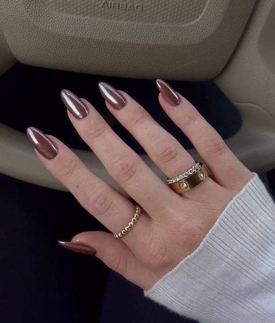 ιδέες-για-chocolate nails-τάσεις 2024-