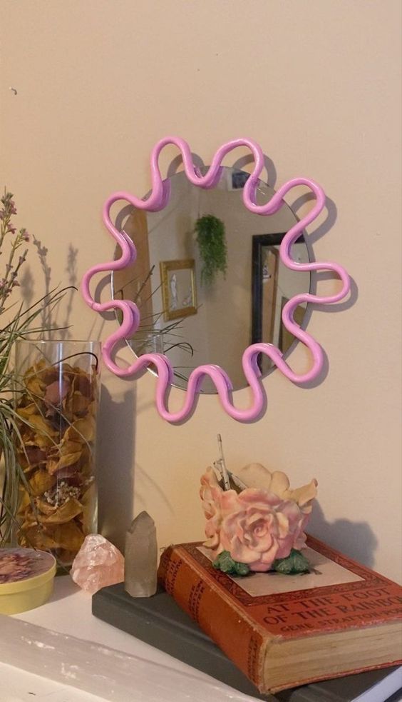 blob-καθρέφτης-με-ροζ-κάδρο-ιδέες-