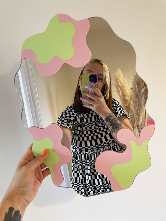 blob καθρέφτης-για-διακοσμητικό-ιδέες-