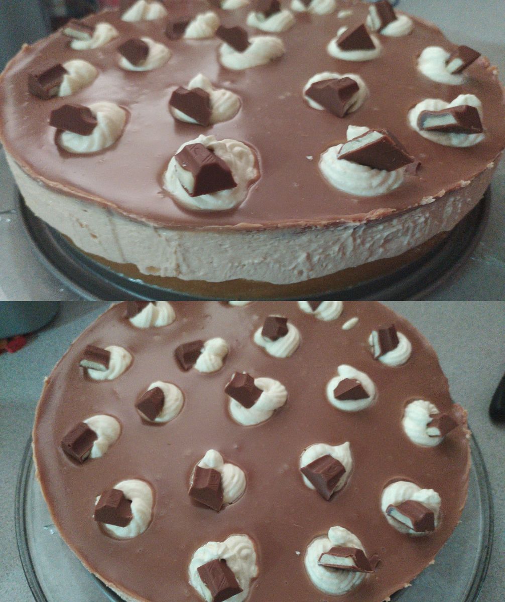cheesecake-Kinder-συνταγή-