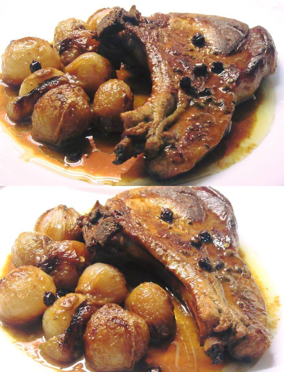 κρασάτες-χοιρινές μπριζόλες-με-κρεμμύδια-συνταγή- κρασάτες-χοιρινές μπριζόλες-με-κρεμμύδια-συνταγή-