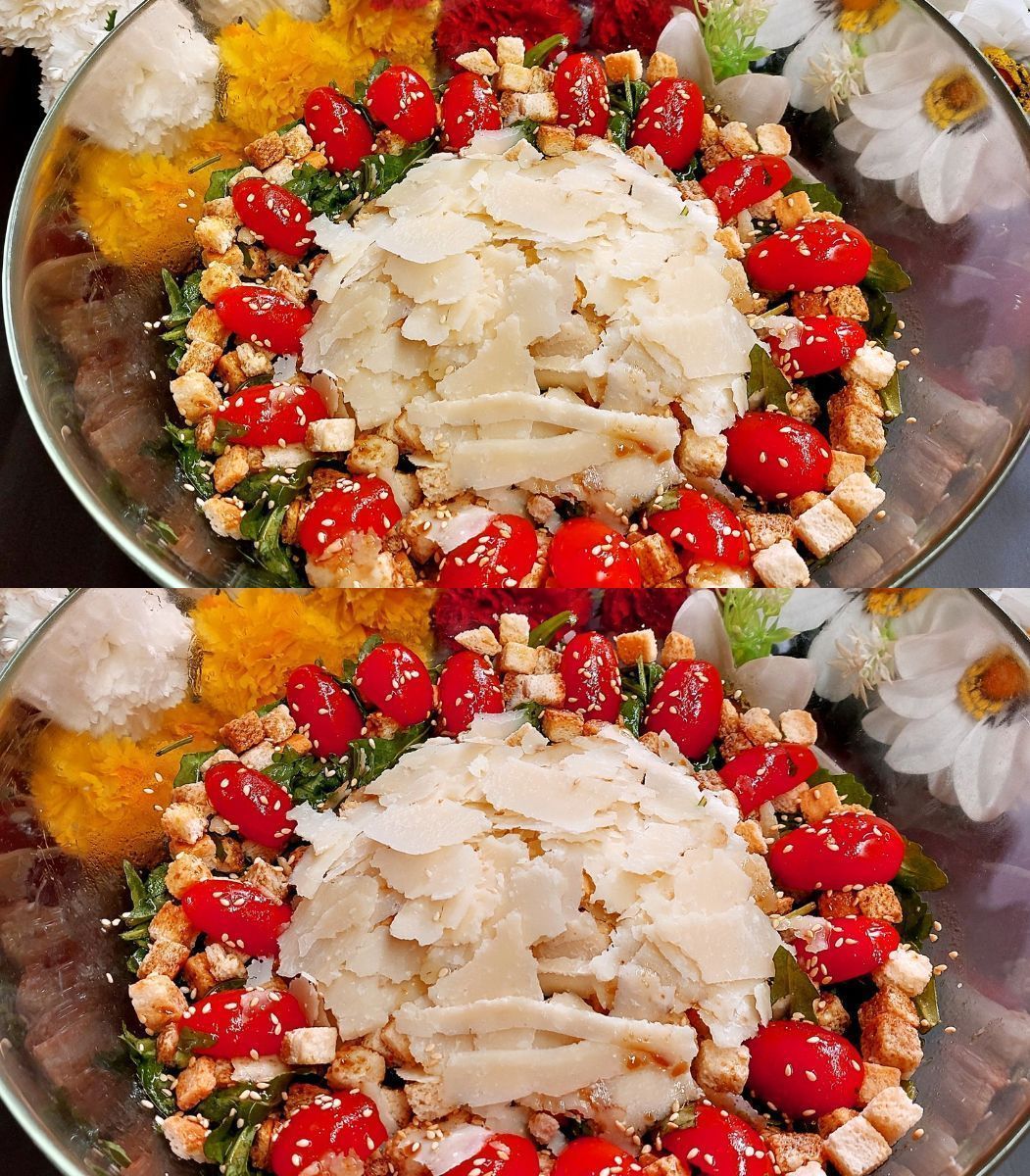 σαλάτα-ρόκα-παρμεζάνα-με-κρουτόν-συνταγή- σαλάτα-ρόκα-παρμεζάνα-με-κρουτόν-συνταγή-