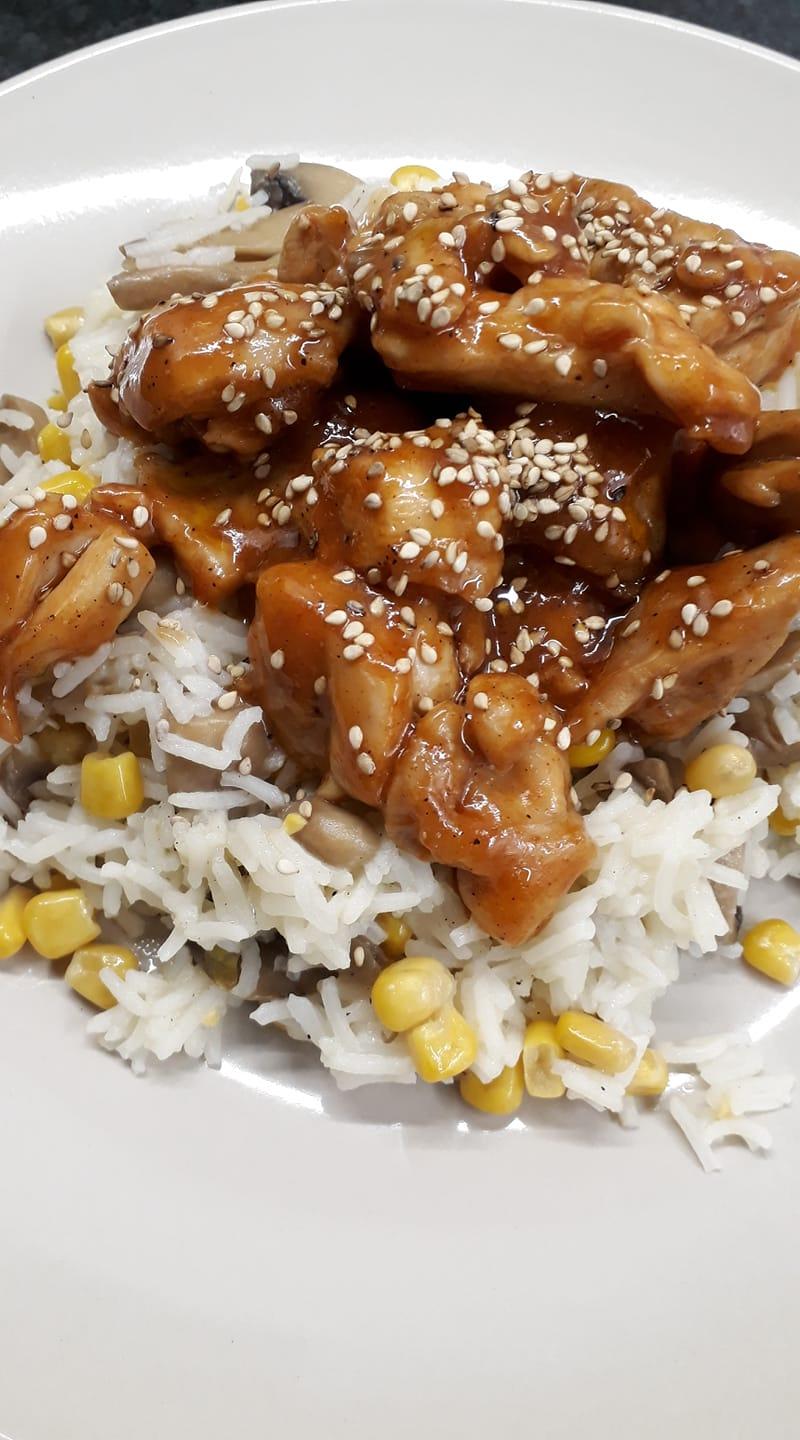 κοτόπουλο-με-σώς τσίλι-συνταγή-