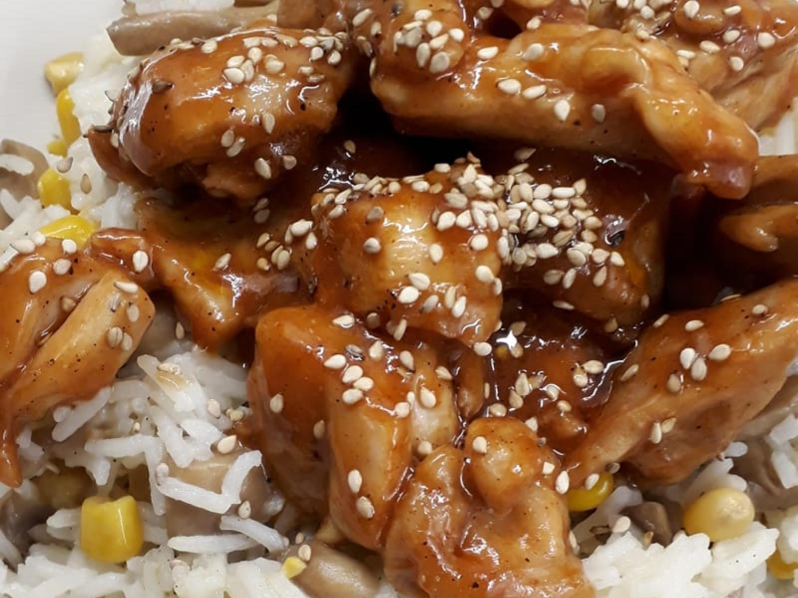 Κοτόπουλο με σώς τσίλι