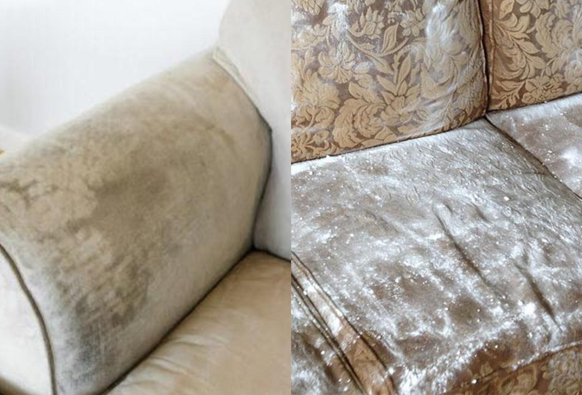 Σκόνη χνούδια και λιπαροί λεκέδες στα έπιπλα από βελούδο: Πως να τα καθαρίσετε χωρίς να τα καταστρέψετε