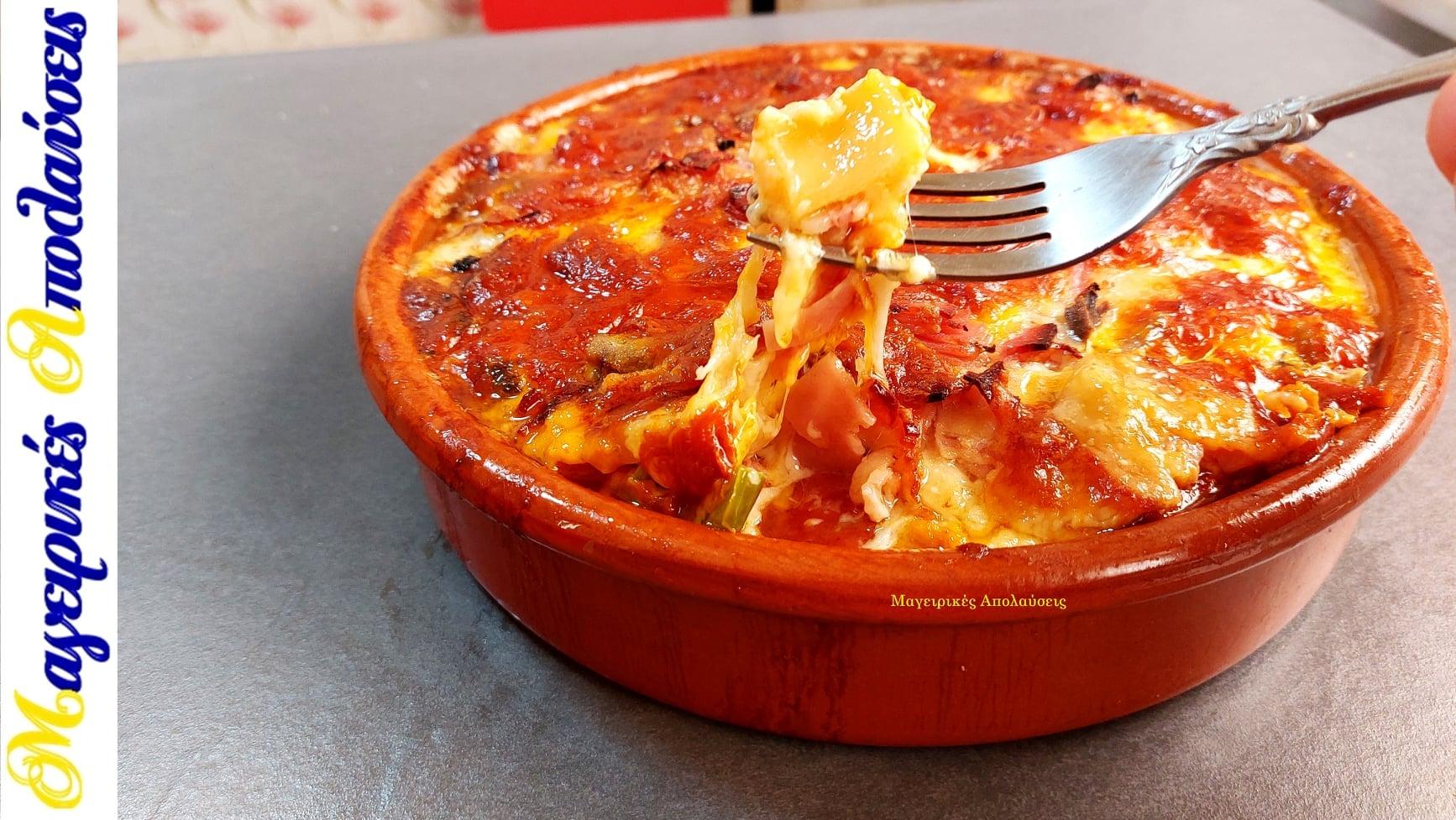 λουκάνικα-στο-πήλινο-με-τυριά-συνταγή- λουκάνικα-στο-πήλινο-με-τυριά-συνταγή-