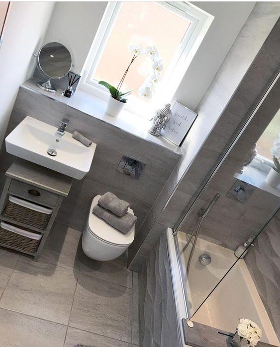 μπάνιο-σε-σταχτί-χρώμα-με-ματ πλακάκια-ιδέες- μπάνιο-σε-σταχτί-χρώμα-με-ματ πλακάκια-ιδέες-