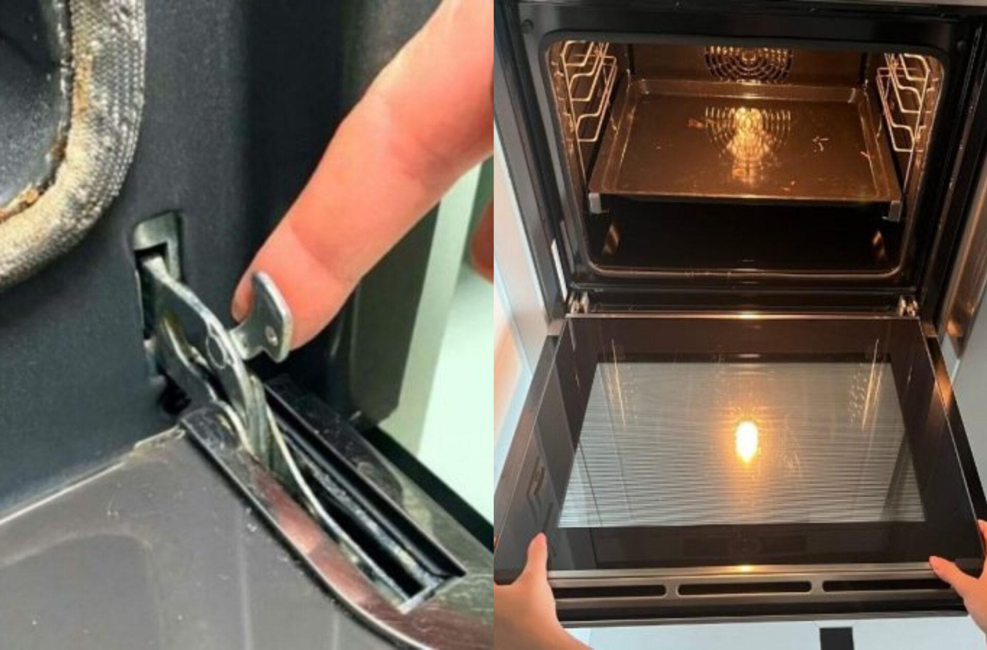 Το κουμπί στην πόρτα του φούρνου που δεν γνωρίζετε και θα σας λύσει τα χέρια 