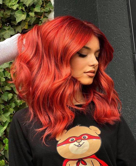 κεραμιδί-κυματιστά-μαλλιά-την-Άνοιξη 2024-ιδέες- κεραμιδί-κυματιστά-μαλλιά-την-Άνοιξη 2024-ιδέες-