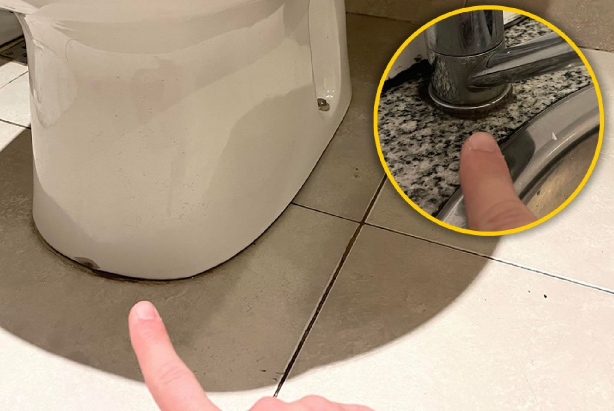 Μούχλα και μαυρίλα στην βάση της λεκάνης τουαλέτας: Κάντε την να λάμπει με ένα μόνο υλικό