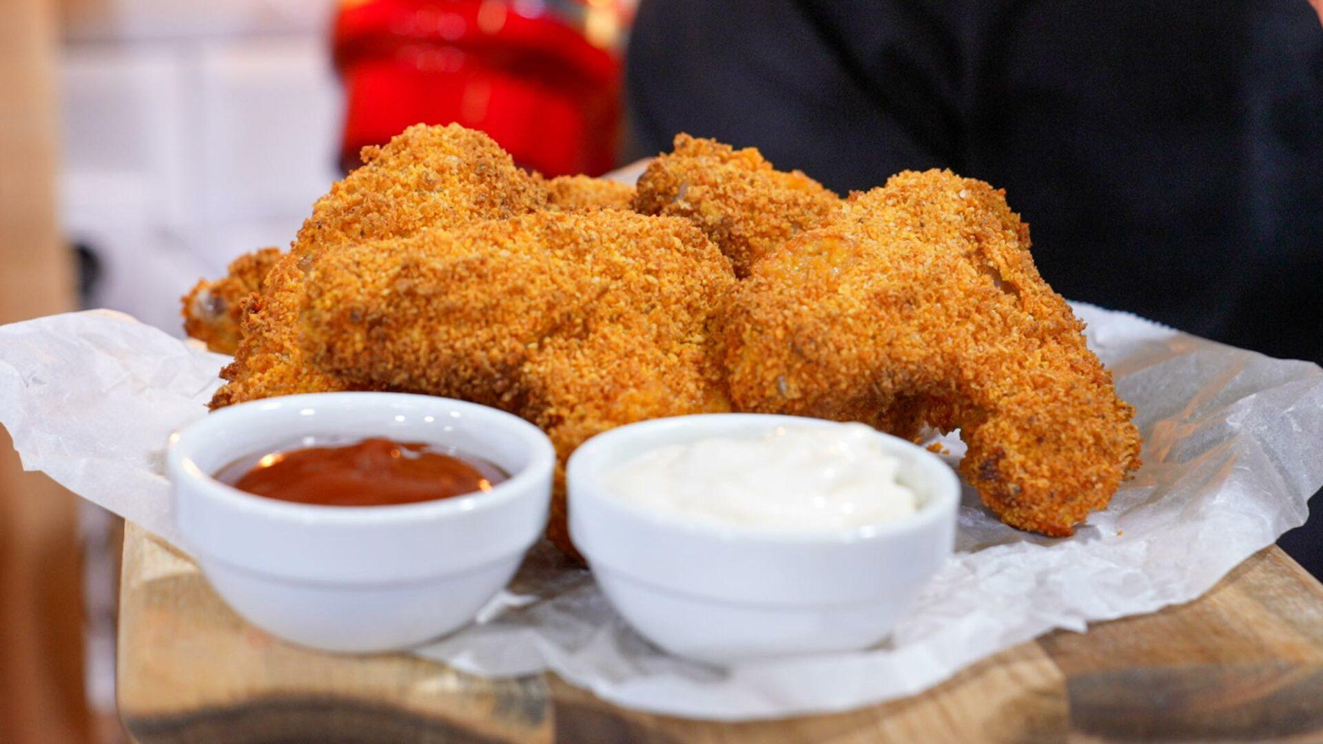 φτερούγες κοτόπουλο-σαν-KFC-συνταγή- φτερούγες κοτόπουλο-σαν-KFC-συνταγή-