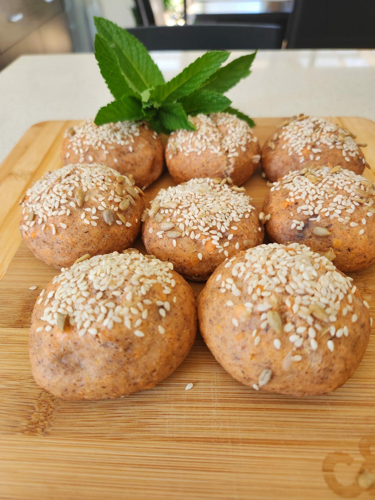 ατομικά-ψωμάκια-με-κόκκινες φακές-χωρίς γλουτένη-συνταγή- ατομικά-ψωμάκια-με-κόκκινες φακές-χωρίς γλουτένη-συνταγή-