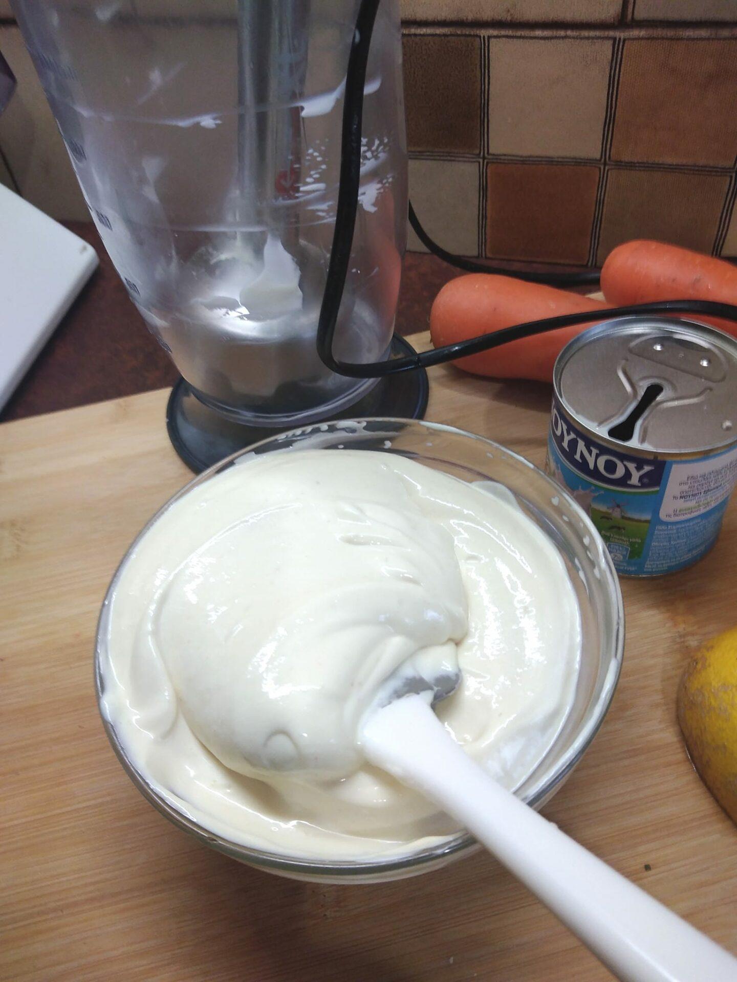 μαγιονέζα-χωρίς ωμό-αυγό-συνταγή- μαγιονέζα-χωρίς ωμό-αυγό-συνταγή-