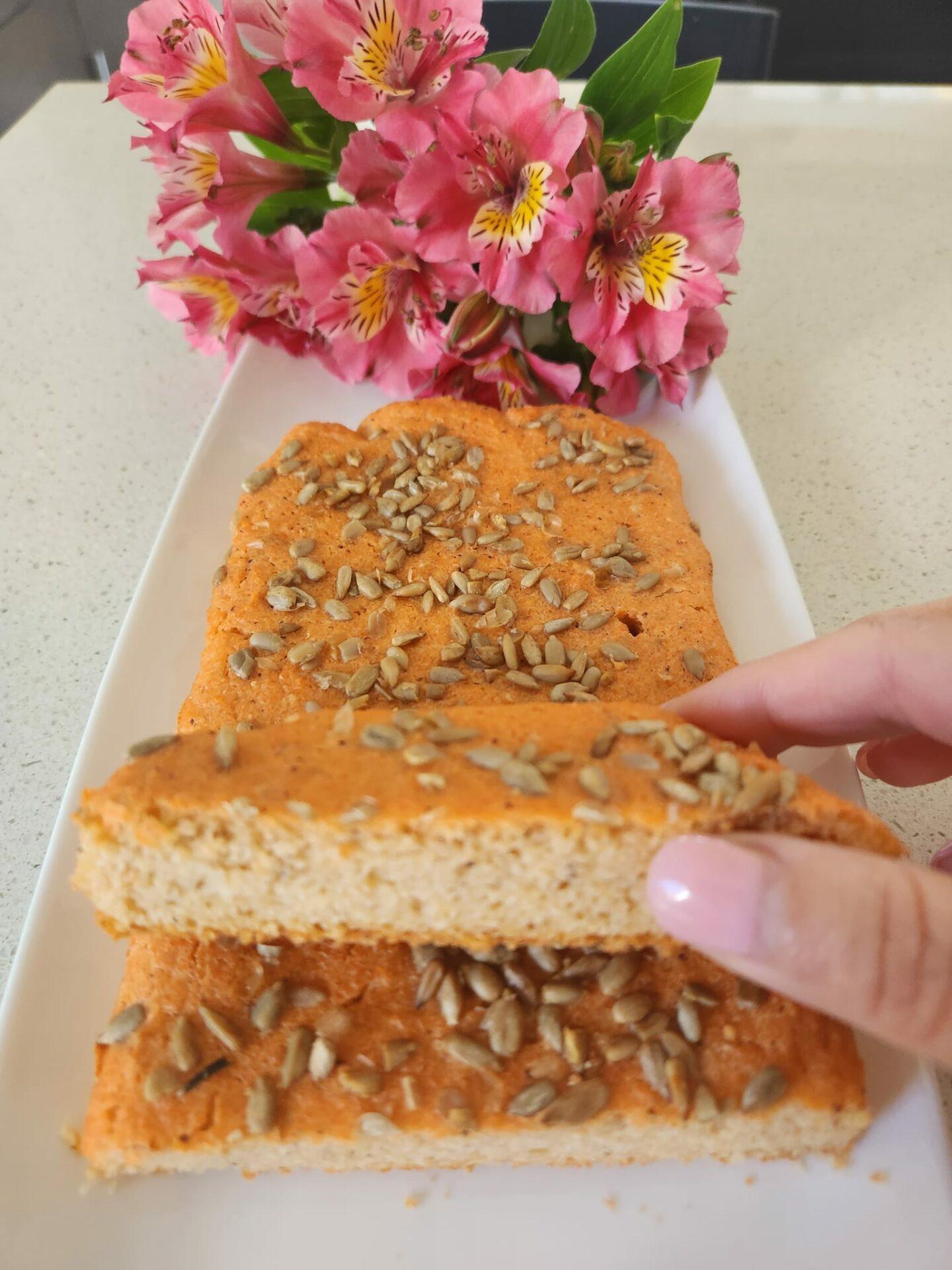 ψωμί-χωρίς γλουτένη-με-κόκκινες φακές-συνταγή-