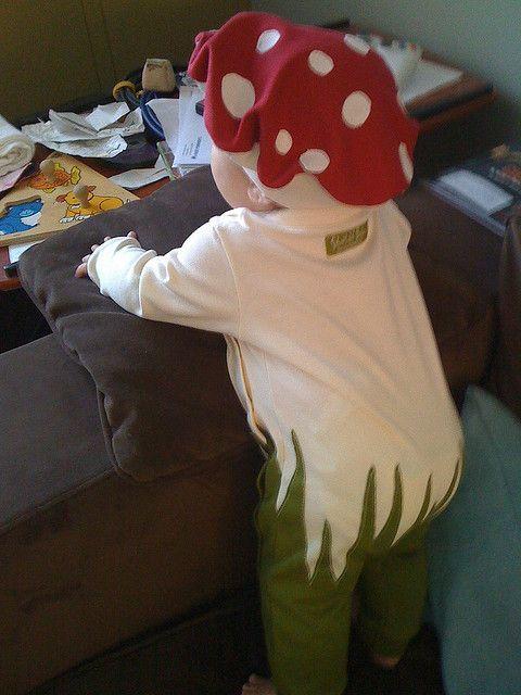 diy-αποκριάτικη στολή-μανιτάρι-για-μωρά-