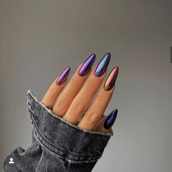 μεταλλικά νύχια-τάσεις-Άνοιξη-Καλοκαίρι 2024-ιδέες- μεταλλικά νύχια-τάσεις-Άνοιξη-Καλοκαίρι 2024-ιδέες-