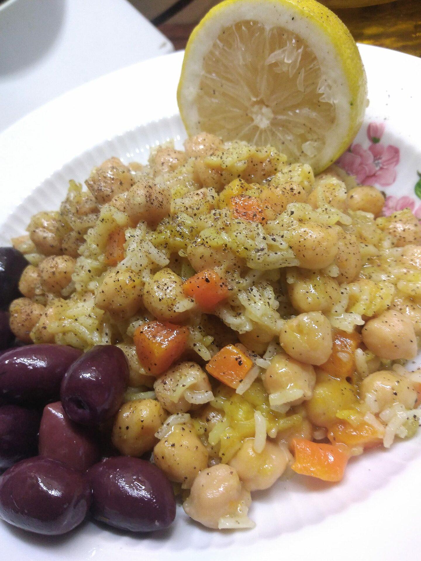 ρεβιθόρυζο-για-τη-Καθαρά Δευτέρα-συνταγή-