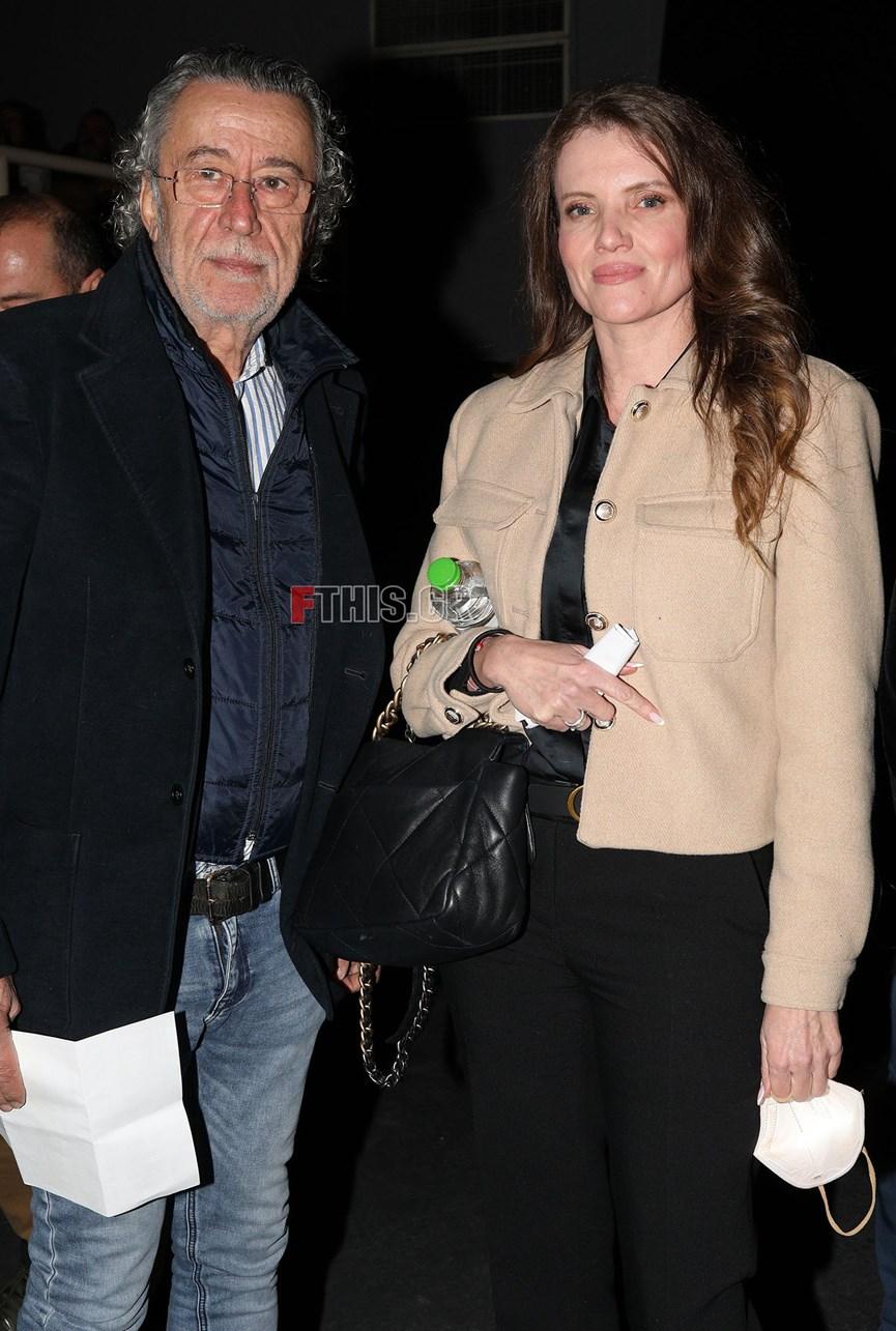 Μάκης Τριανταφυλλόπουλος – Κιμ Κίλιαν: Σπάνια δημόσια εμφάνιση για το ζευγάρι