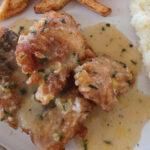 μπακαλιάρος-σκορδαλιά-με-σάλτσα λεμονιού-συνταγή-