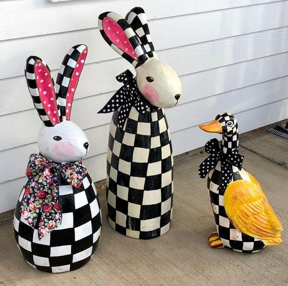 λαγουδάκια-Πάσχα 2024-τάσεις-στη-Πασχαλινή διακόσμηση-και-στα-Πασχαλινά αυγά-ιδέες-