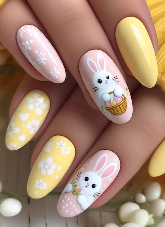 ιδέες-για-Πασχαλινά νύχια-τάσεις-Πάσχα 2024- ιδέες-για-Πασχαλινά νύχια-τάσεις-Πάσχα 2024-