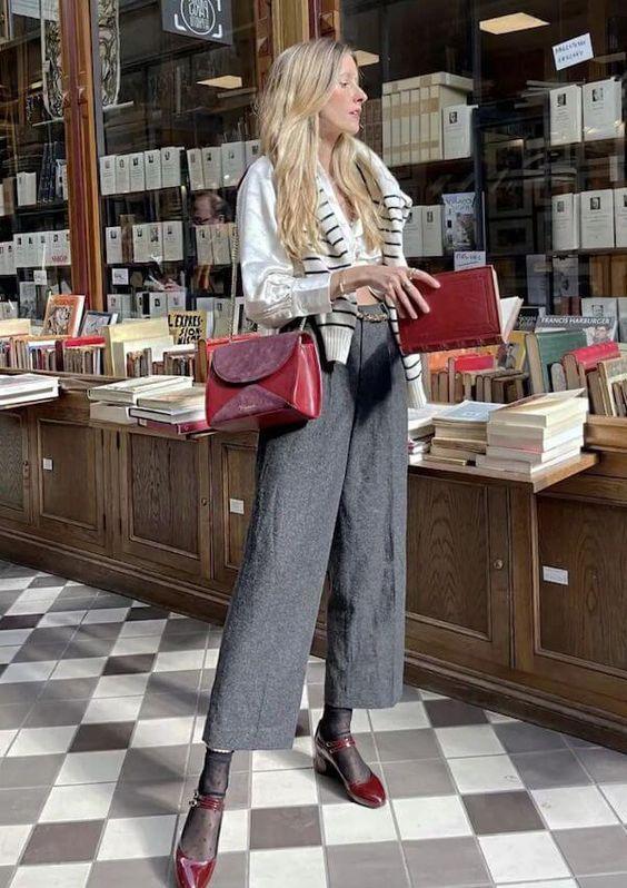 κόκκινα-mary jane-παπούτσια-για-καθημερινό ντύσιμο-ιδέες-