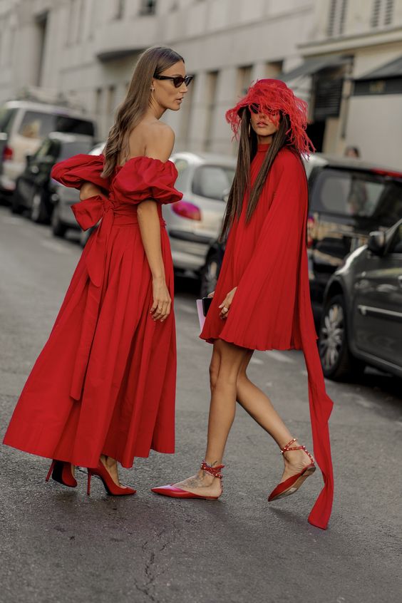ιδέες-για-ντύσιμο-με-κόκκινα ρούχα-την-Άνοιξη-