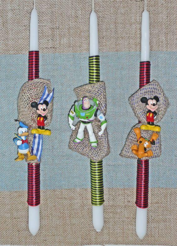 ιδέες-για-diy-Πασχαλινές λαμπάδες-για-παιδιά-Πάσχα 2024-