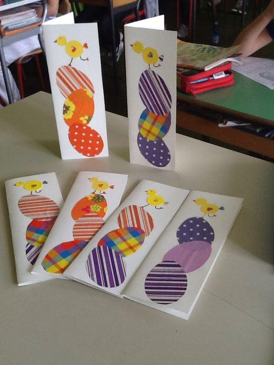 πασχαλινές-κάρτες-με-αυγά-και-κοτοπουλάκια-ιδέες-