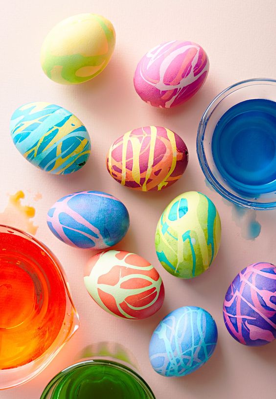 ιδέες-για-να-βάψεις-τα-πασχαλινά αυγά-το-Πάσχα 2024-