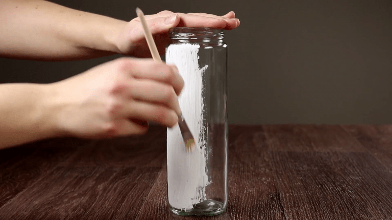 πασχαλινή-κατασκευή-με-βάζα-τέμπερες-και-σπάγκο-λαγουδάκι-