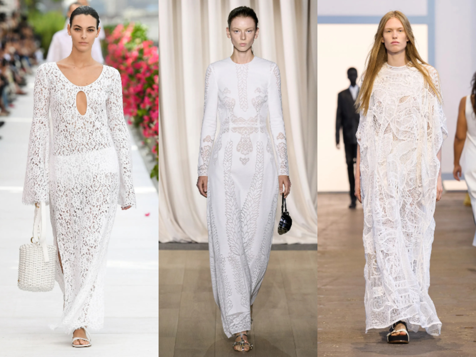 λευκό φόρεμα-τάσεις-Άνοιξη-Καλοκαίρι-2024-ιδέες-