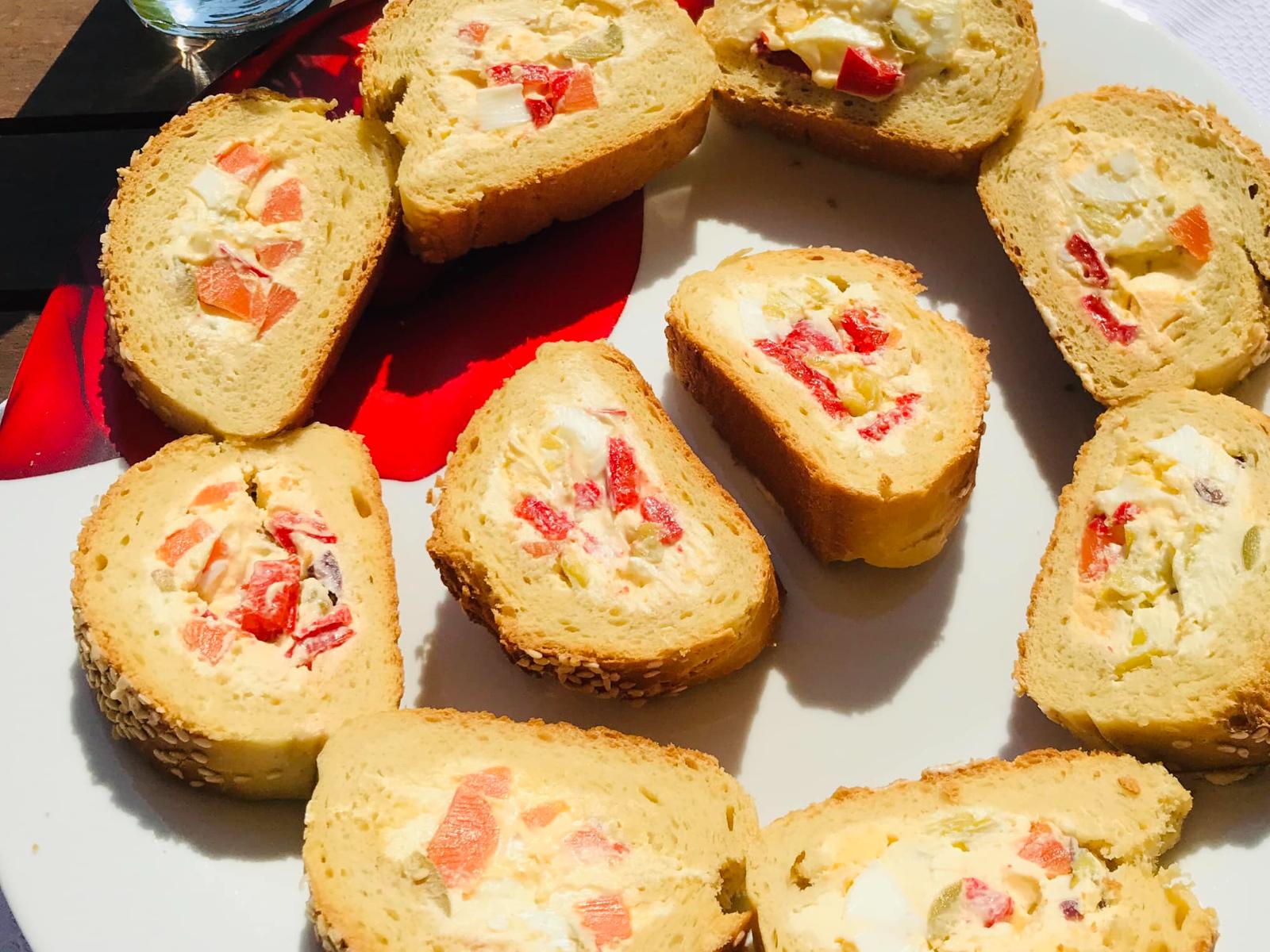 μπαγκέτα-με-τα-πασχαλινά αυγά-που-περίσσεψαν-συνταγή-