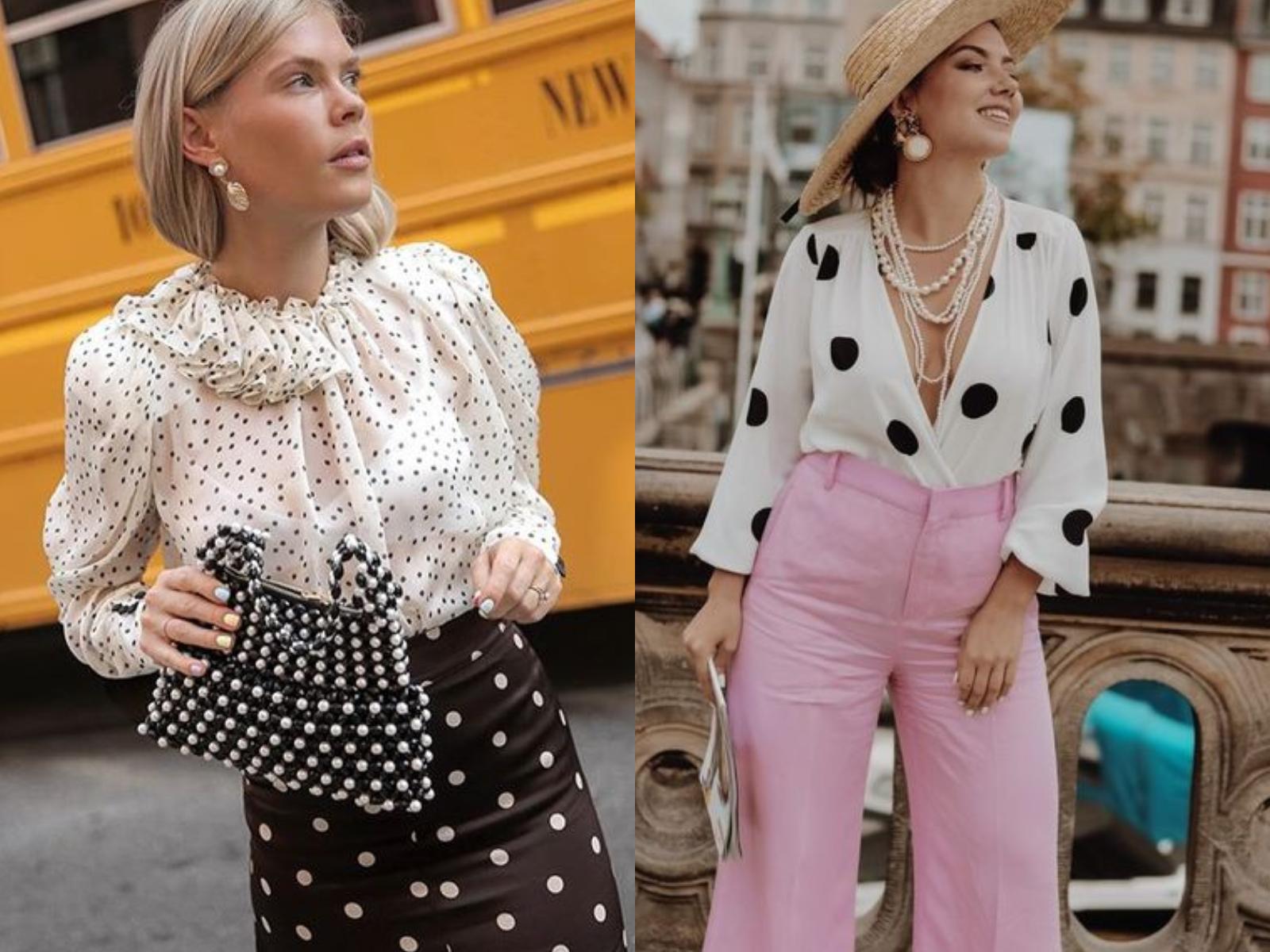 ιδέες-για-πουά print-την-Άνοιξη 2024-στο-γυναικείο ντύσιμο-