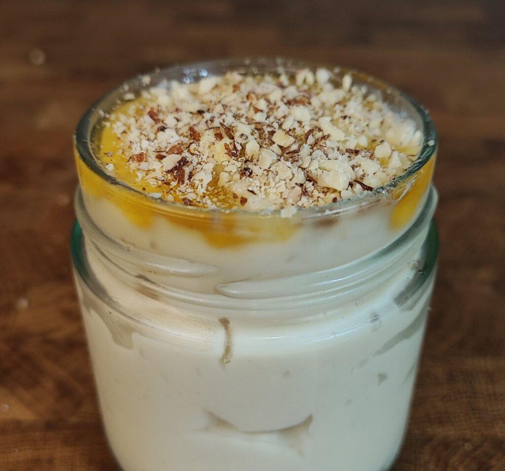 Νηστίσιμο-γιαούρτι-με 2 υλικά-συνταγή-