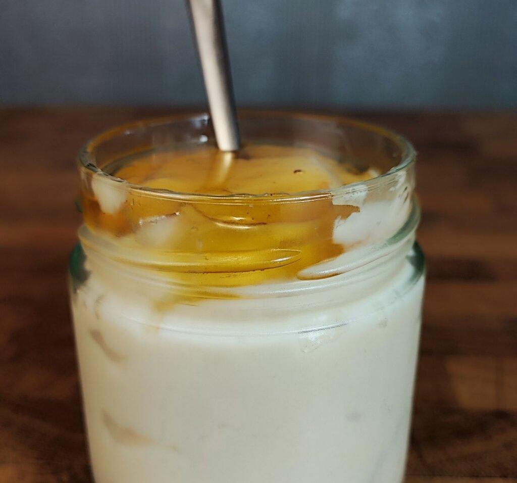 Νηστίσιμο-γιαούρτι-με 2 υλικά-συνταγή-