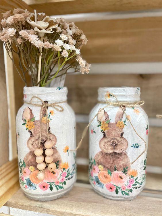 πασχαλινά-βάζα-με-ντεκουπάζ-ιδέες-