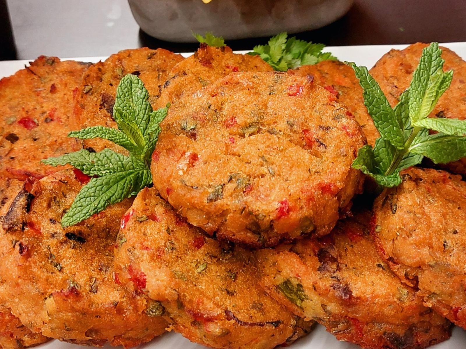 μπιφτέκια-λαχανικών-του-Γιώργου Ζώλη-συνταγή-