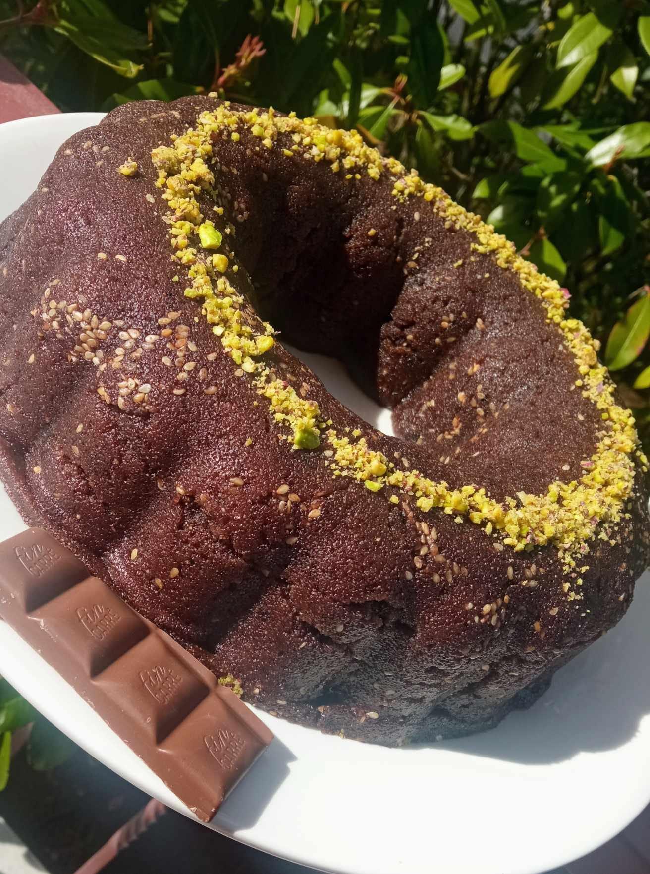 σιμιγδαλένιος-χαλβάς-με-σοκολάτα-συνταγή-