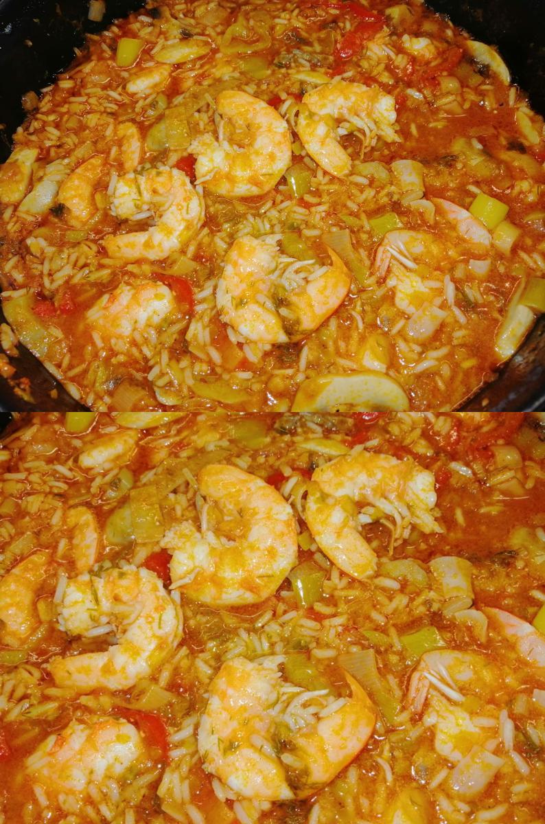 ριζότο-με-γαρίδες-και-λαχανικά-για-τη-Μεγάλη Εβδομάδα-συνταγή-