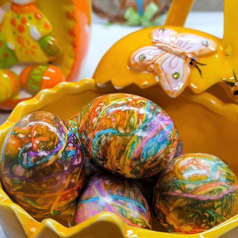 πασχαλινά αυγά-με-κλωστές-μέθοδος-βήμα βήμα-Πάσχα- πασχαλινά αυγά-με-κλωστές-μέθοδος-βήμα βήμα-Πάσχα-