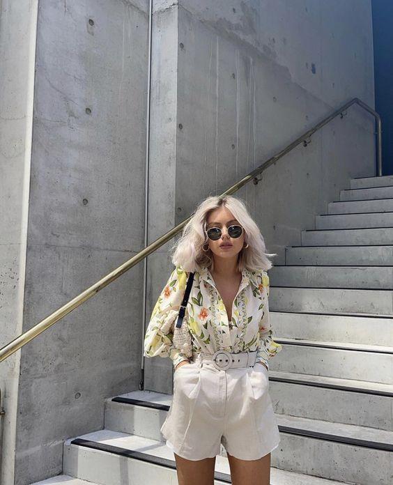 φλοράλ-πουκάμισο-με-σορτσάκι-ιδέες- φλοράλ-πουκάμισο-με-σορτσάκι-ιδέες-