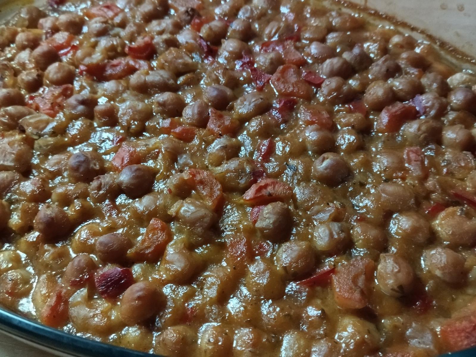 αλάδωτα ρεβίθια-για-τη-Μεγάλη Παρασκευή-συνταγή-