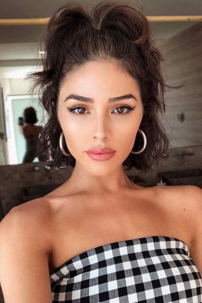 ψηλή-αλογοουρά-σε-καρέ-μαλλιά-ιδέες-