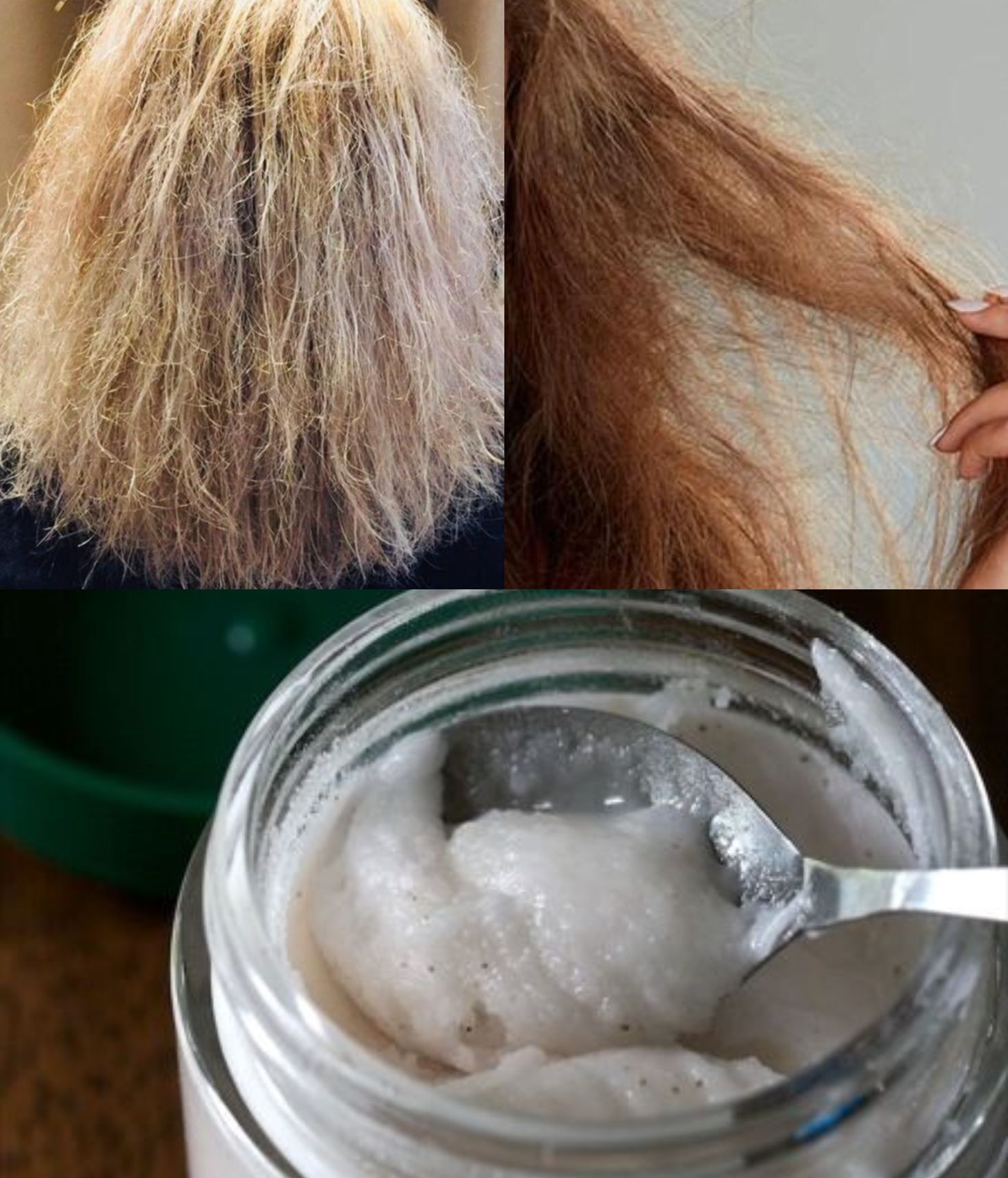 Φτιαξτε σπιτική θεραπεία κερατίνης για κατεστραμμένα μαλλιά με ψαλίδα και φθορές