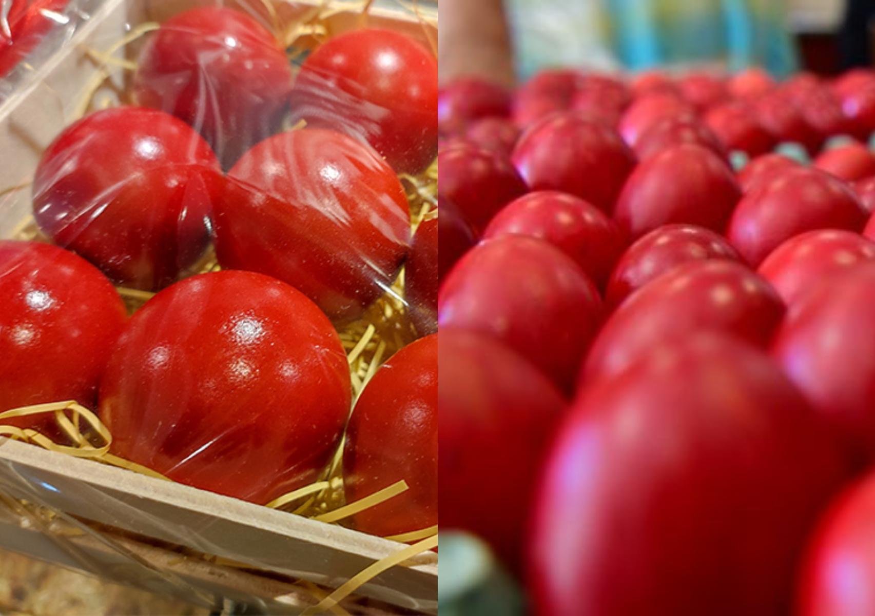 Κόκκινα αυγά: Πόσες μέρες διατηρούνται εντός και εκτός ψυγείου για να είναι ασφαλές να τα φάτε